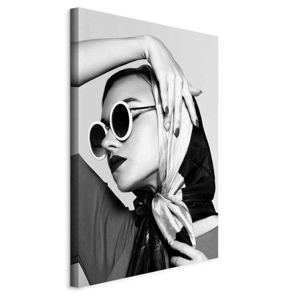 Quadro - Stylish Lady (1 Part) Vertical
