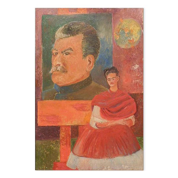 Quadro - Frida Kahlo – Self-Portrait with Stalin
