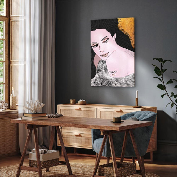 Quadro - Sensual and Love (1 Part) Vertical