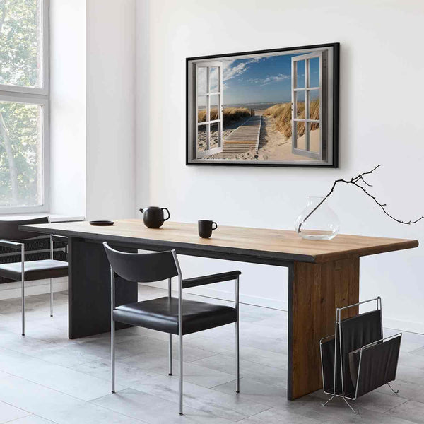 Quadro - Window: View of the Beach