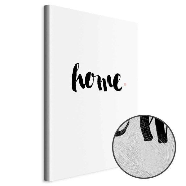 Quadro - Home and Dot (1 Part) Vertical