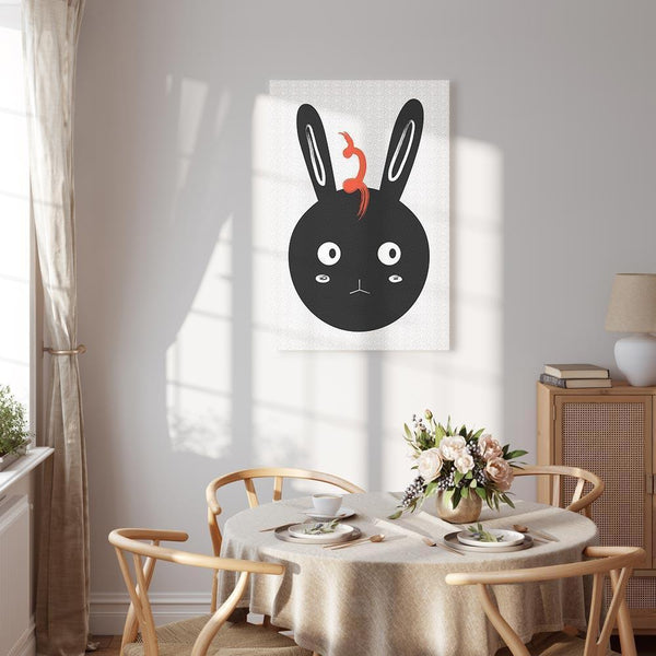 Quadro - Rabbit Sees Everything (1 Part) Vertical