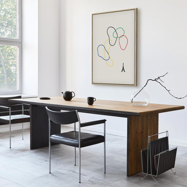 Quadro - Colorful Rings - Digital Graphics - Minimalism