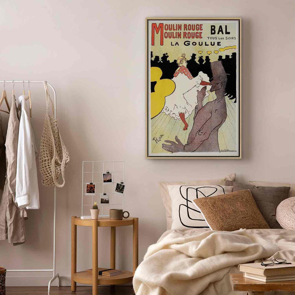 Quadro - Henri de Toulouse-Lautrec – Moulin Rouge – La Goulue