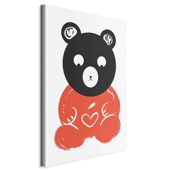 Quadro - Thoughtful Bear (1 Part) Vertical