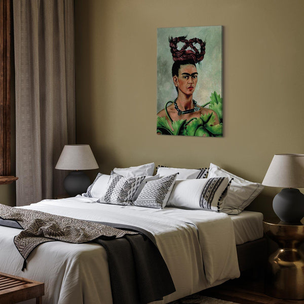 Quadro - Frida Kahlo – Self-Portrait with Braid