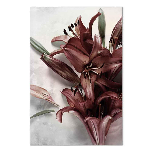 Quadro - Floral Form (1 Part) Vertical