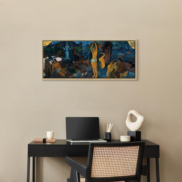 Quadro - Paul Gauguin – Where Do We Come From? What Are We? Where Are We Going?