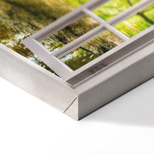 Quadro - Window: View on Forest