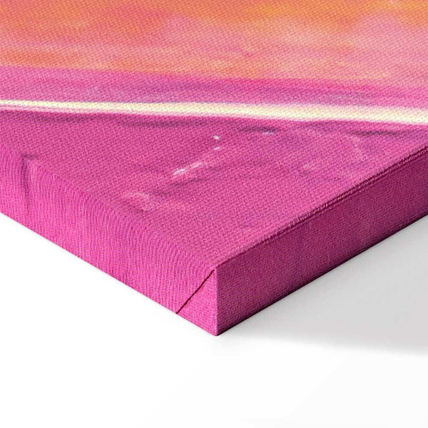 Quadro - Energetic Shapes - Dynamic Oil Paint Composition on Canvas