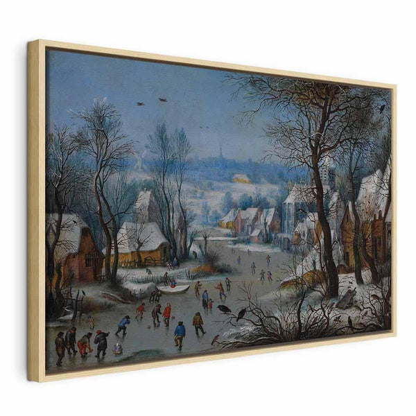Quadro - Pieter Brueghel the Younger – Winter Landscape with a Bird Trap