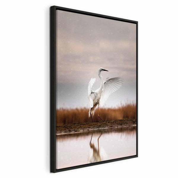 Quadro - Autumn by the Lake (1 Part) Vertical