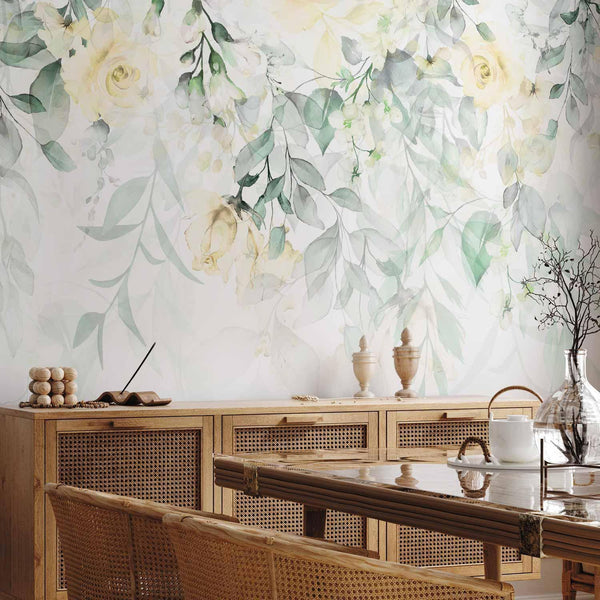 Carta da parati - Waterfall of Roses - Second Variant