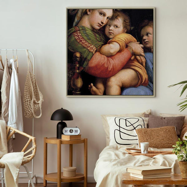 Quadro - Rafael Santi – Madonna on a Chair