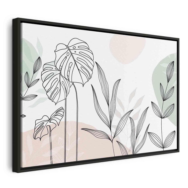 Quadro - Pastel line art