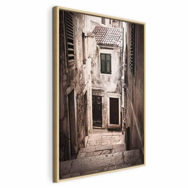 Quadro - Retro Alley (1 Part) Vertical