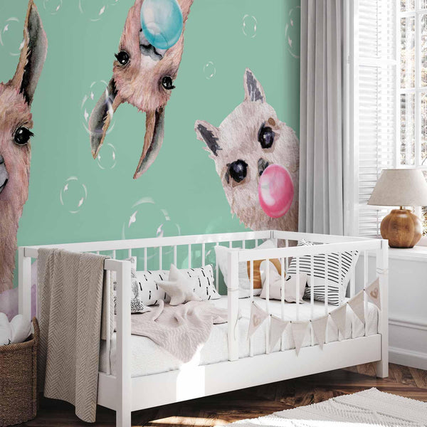 Carta da parati - Crazy Llamas