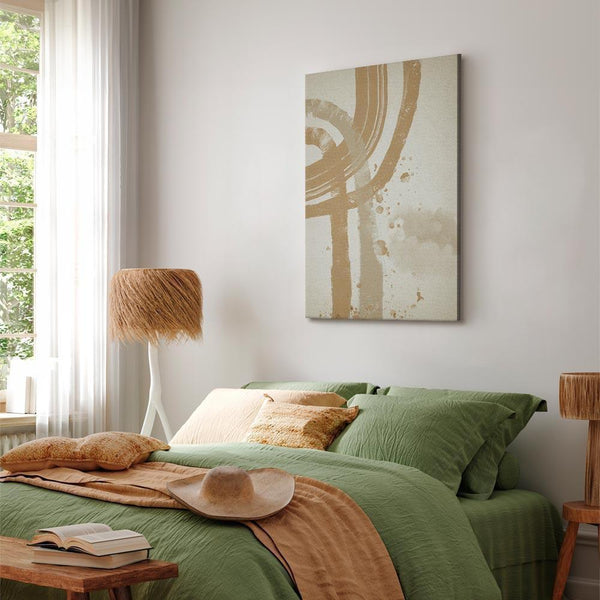 Quadro - Beige Minimalism (1 Part) Vertical