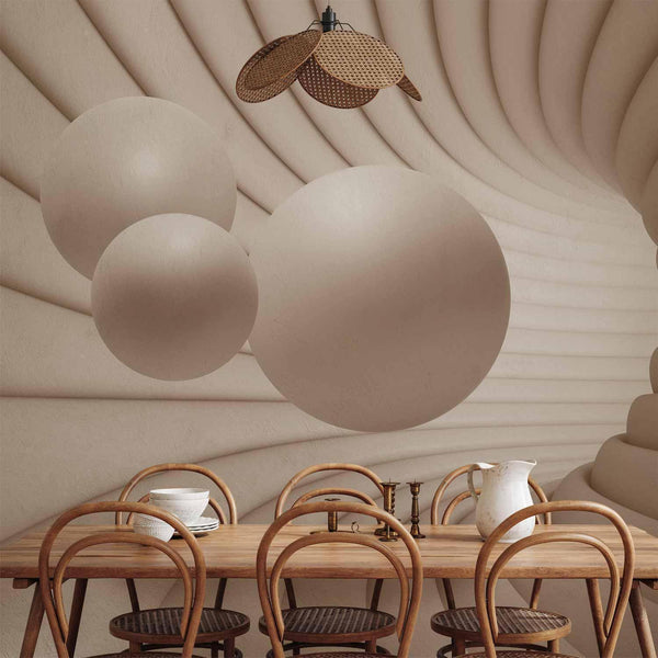 Carta da parati - Balls in the Tunnel