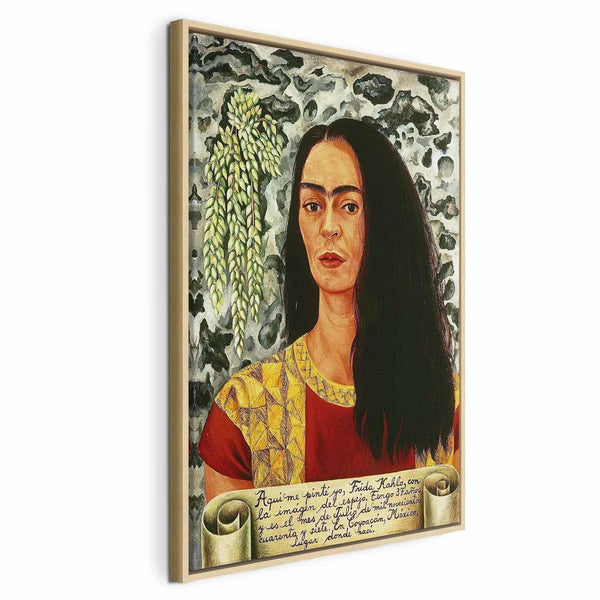 Quadro - Frida Kahlo – Self-Portrait with Loose Hair