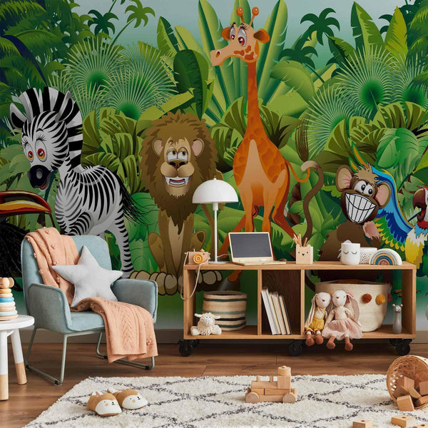 Carta da parati - Jungle Animals
