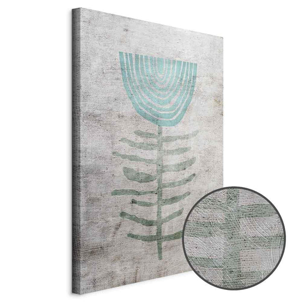 Quadro - Blue Lily (1 Part) Vertical