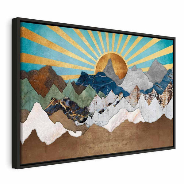 Quadro - Morning in the Mountains (1 Part) Wide