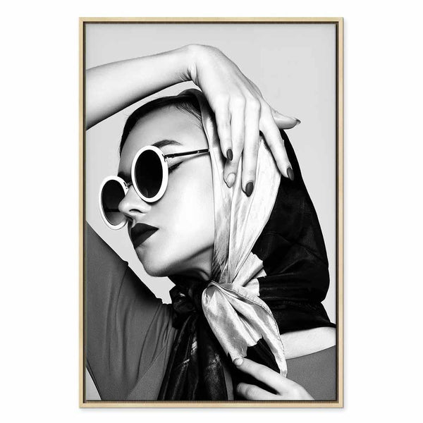 Quadro - Stylish Lady (1 Part) Vertical