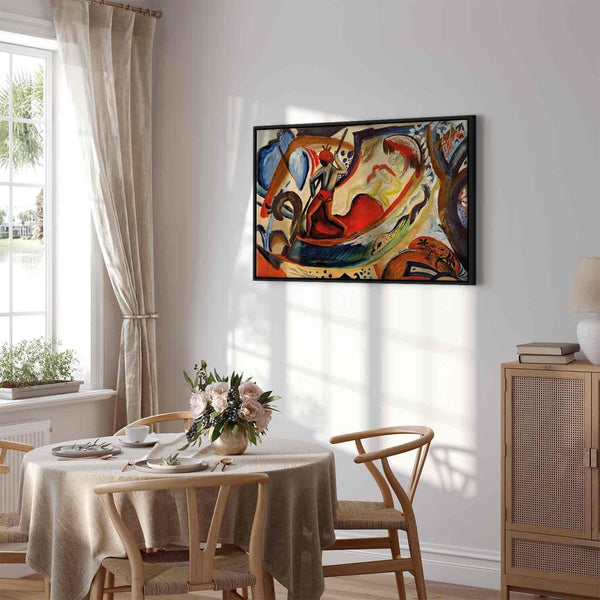 Quadro - August Macke – Nackte Mädchen in der Barke