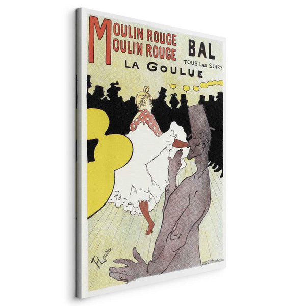 Quadro - Henri de Toulouse-Lautrec – Moulin Rouge – La Goulue