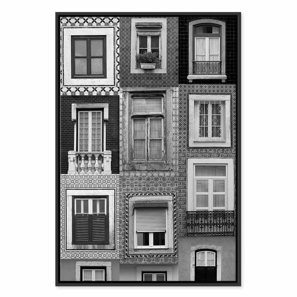 Quadro - Patterned Windows (1 Part) Vertical