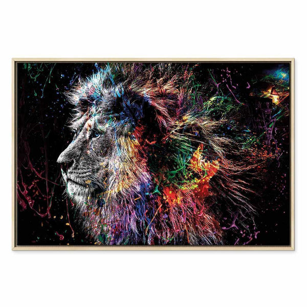 Quadro - Crazy Lion (1 Part) Wide