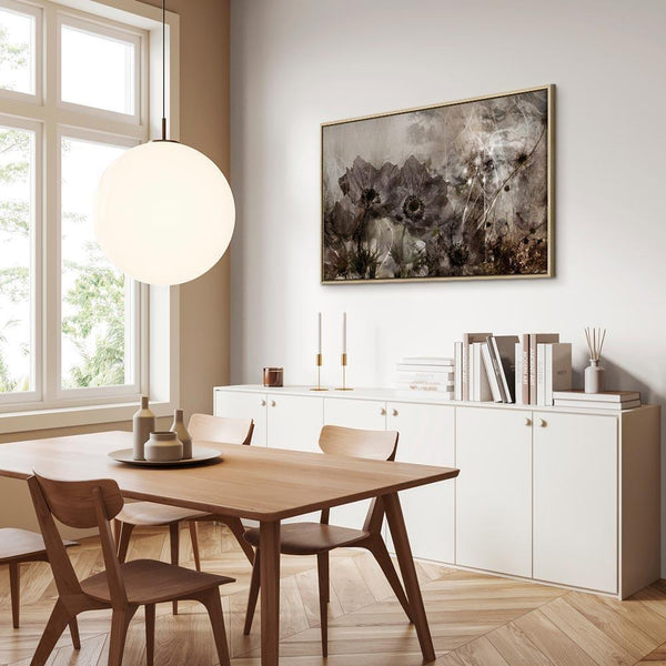 Quadro - Anemones in Sepia (1 Part) Wide