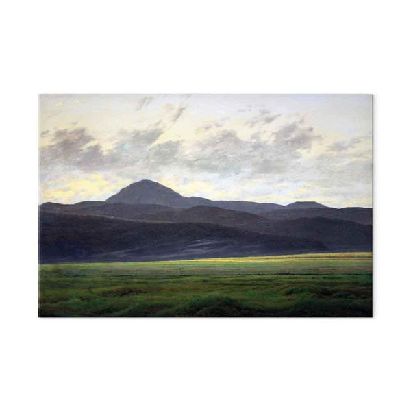 Quadro - Caspar David Friedrich – Mountain Landscape in Bohemia