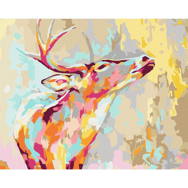 Quadro fai da te - Proud Deer