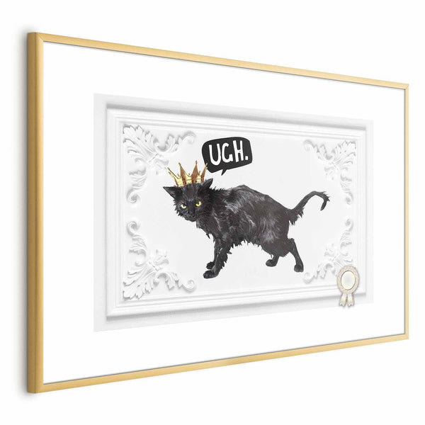 Poster - Cat with a Crown