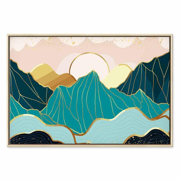 Quadro - Green Pastures (1 Part) Wide