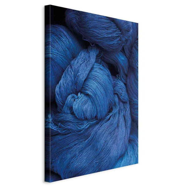 Quadro - Blue Worsted (1 Part) Vertical
