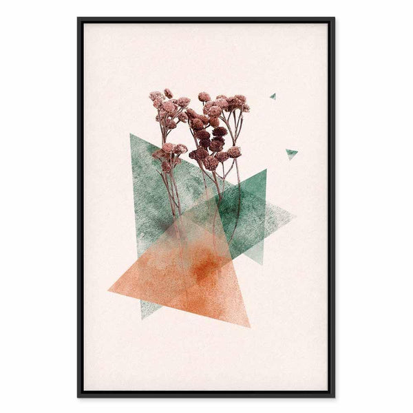 Quadro - Modernist Flower (1 Part) Vertical