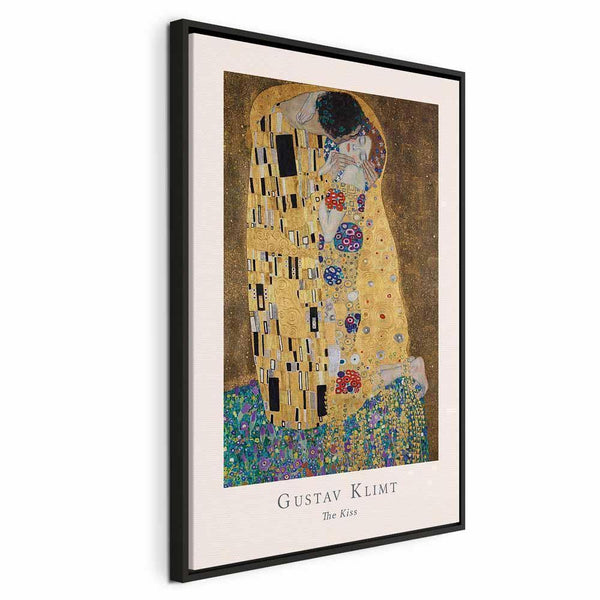Quadro - Gustav Klimt - The Kiss (1 Part) Vertical