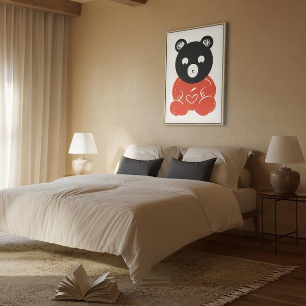 Quadro - Thoughtful Bear (1 Part) Vertical