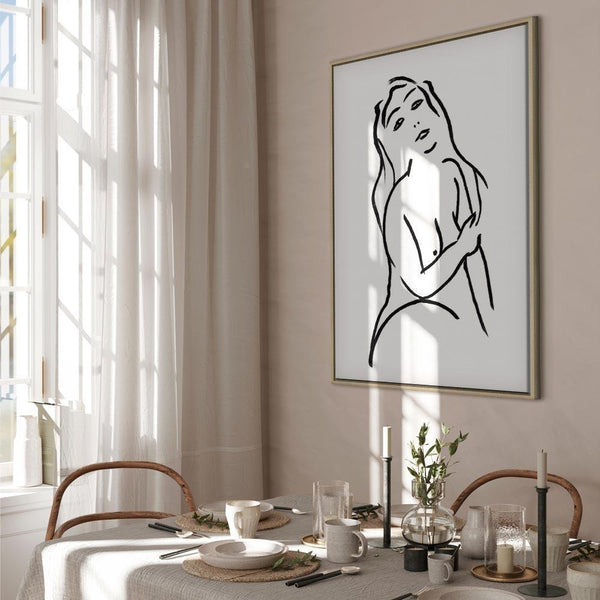 Quadro - Passionate Touch (1 Part) Vertical