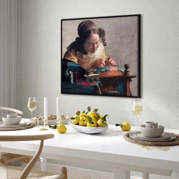 Quadro - Jan Vermeer – The Lacemaker