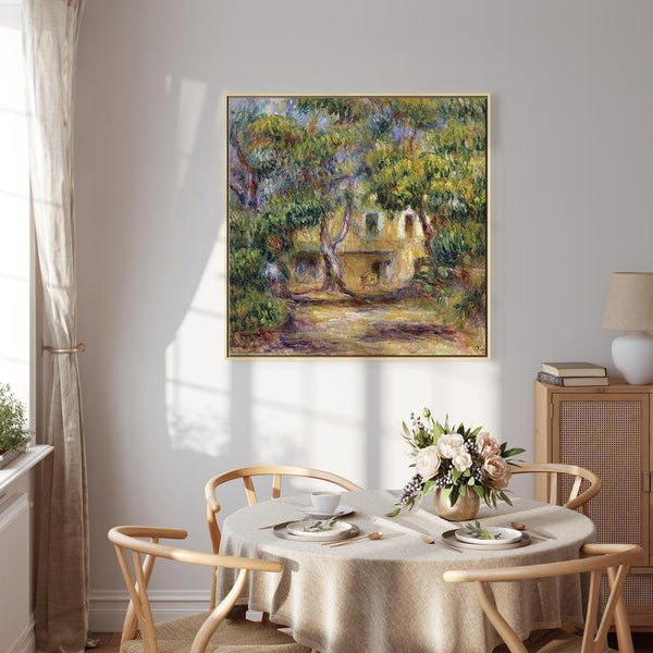 Quadro - Pierre-Auguste Renoir – The Farm at Les Collettes