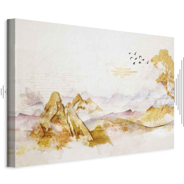 Quadro - Golden Mountains (1 Part) Wide