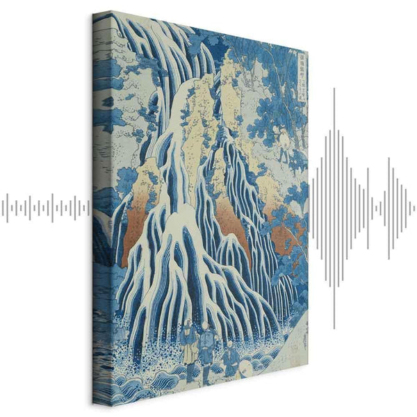 Quadro - Hokusai Katsushika – Kirifuri Fall on Kurokami Mount
