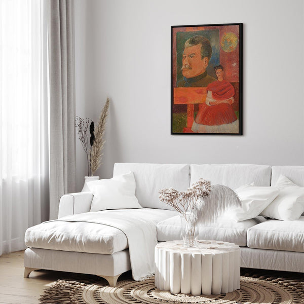 Quadro - Frida Kahlo – Self-Portrait with Stalin