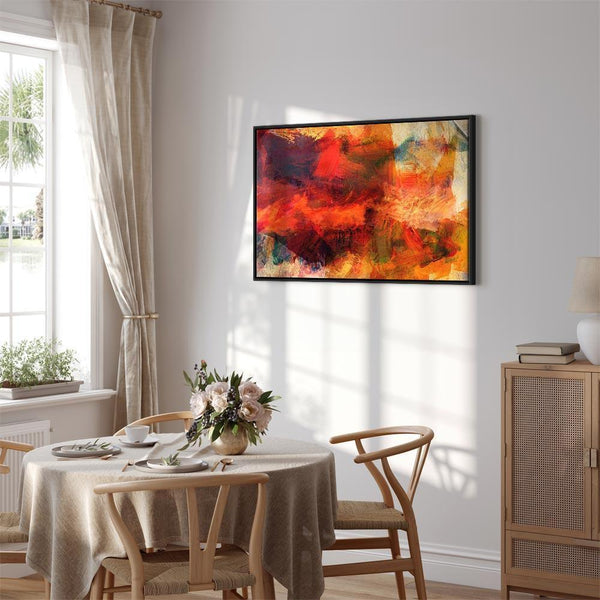 Quadro - Explosion of Wild Colors (1 Part) Wide