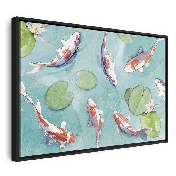 Quadro - Pond in Japan