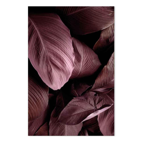Quadro - Velvet Leaves (1 Part) Vertical